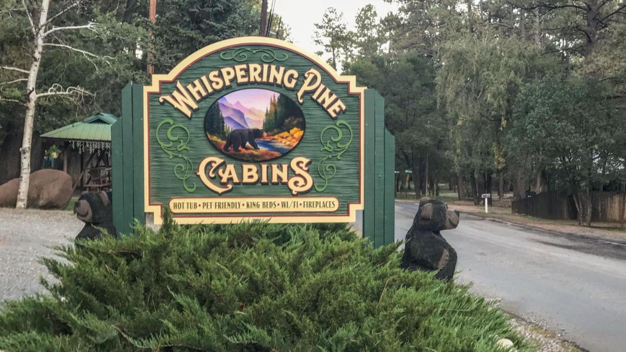 Whispering Pine Cabins Ruidoso Exterior foto